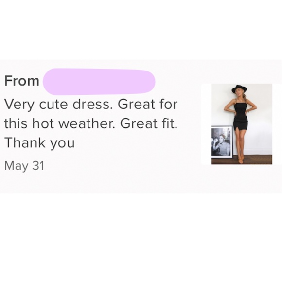 Little Black Dress Leg Slit Mini - Picture 8 of 14